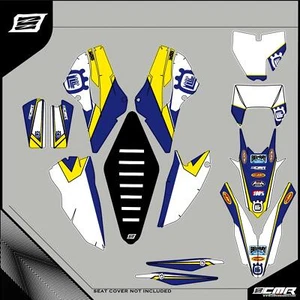 KIT Grafiche adesive Per Husqvarna TC FC TE FE 125 250 300 350 450 14 - 15 - Imagen 1 de 1