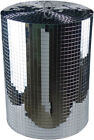 Srebrny cylinder lustrzany 400 x 300 x 300mm