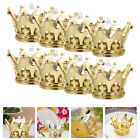 Gold Crown Candy Boxes with Dome for Wedding Favors, 8pcs
