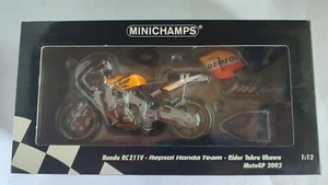 HONDA RC211V REPSOL HONDA TEAM TOHRU UKAWAA MOTO 2002 1/12 MINICHAMPS 122027111 - Foto 1 di 2