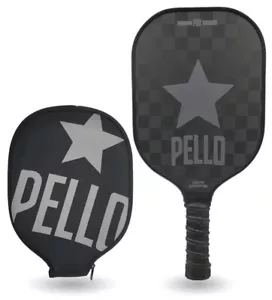 Pello PXII 18K Carbon Fiber Pickleball Paddle with Neoprene Sleeve - Picture 1 of 8