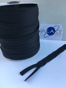 #5 Black Zipper Nylon, 220 yard/ roll, Free with 400 pcs slider. - Picture 1 of 4