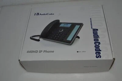 ^^AUDIOCODES 440HD IP PHONE NEW IN BOX (ELE12) - Image 1 of 2