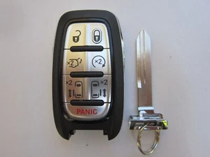 OEM 2017-2024 CHRYSLER PACIFICA SMART KEY KEYLESS REMOTE & NEW KEY UNLOCKED - Picture 1 of 5