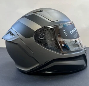 Caberg Avalon Motorcycle Helmet Blast Matt Grey Black motorbike full face small - Picture 1 of 12