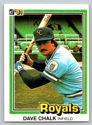 1981 Donruss - #101 Dave Chalk - Image 1 of 2