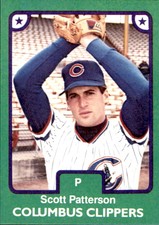 1984 Columbus Clippers TCMA 14 Actor Scott Patterson Gilmore Girls Seinfeld Card