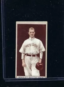 1912 T207 Recruit Tobacco Hugh Bradley, Boston Red Sox, VG-EX, Tough! - Picture 1 of 2