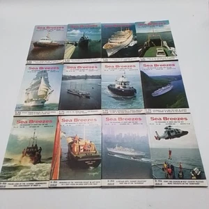 Sea Breezes Magazines Nautical 1989 Complete Year January-December 12 Issues - Picture 1 of 13