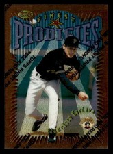 Francisco Cordova 1996 Topps Finest  Card #343 Pittsburgh Pirates