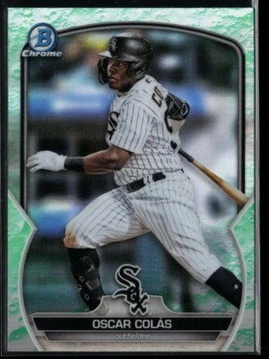 2023 Bowman Chrome Prospects Lunas Glow Refractor #BCP-13 Oscar Colas - Image 1 of 2