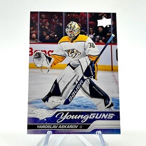 2023-24 Upper Deck Series 1 Hockey Young Guns YAROSLAV ASKAROV #204