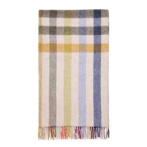 Bronte Henley Throw - Beige/Multi - Picture 1 of 3