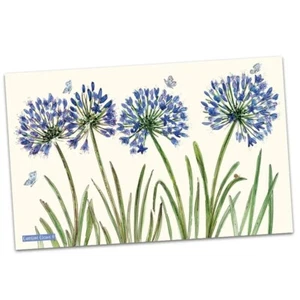 Emma Ball Agapanthus Floral 100% Cotton Tea Towel - Full Range In Stock - Picture 1 of 1