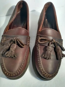 G. H. BASS & CO. WOMEN'S BROWN LEATHER LOAFER, SIZE 7M - Picture 1 of 12