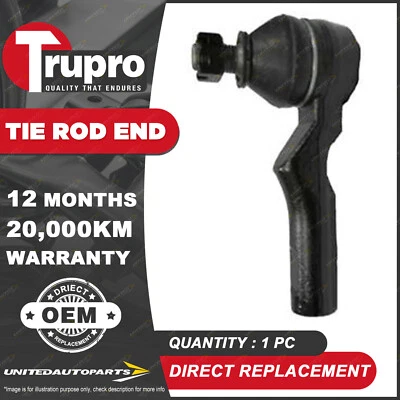 1 Pc Trupro LH Outer Tie Rod End for Toyota Chaser JZX100 GX100 Cresta - image 1 of 3