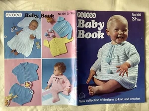 Patons Baby Book pattern book 166. 28 designs, knit & crochet - Picture 1 of 24