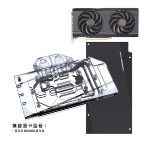 Bykski GPU Water Block Use For Sapphire RX 6600 XT Pulse OC A-SP6600XT-X - Picture 1 of 14