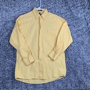 Michael Kors Shirt Mens Large 16 Yellow Classic Business Basic Dad every day - Picture 1 of 10