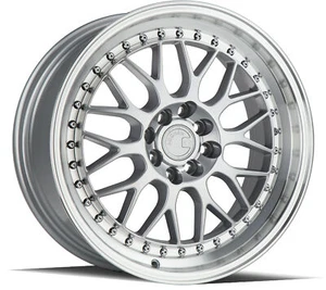 Aodhan AH02 18x9.5 5x100 +35ET 73.1 Silver w/ Machined Lip Wheel - Picture 1 of 1