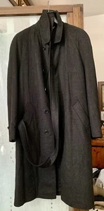 Cappotto Uomo Lungo Blue Cashmere E Lana sartoria Italiana - Foto 1 di 5