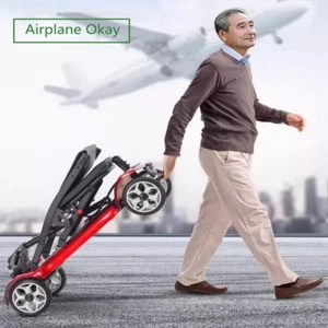 19KG Electric Mobility Scooter Airplane OK Lithium Motorised Foldable Long Range - Picture 1 of 22