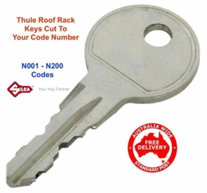 Roof Rack Keys Made To Code Number-FREE POST - Picture 1 of 4