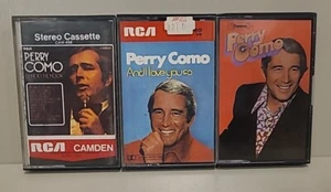 Joblot Of 3 Perry Como Tape Cassettes From The 70s - Fly Me To The Moon 1974 - Picture 1 of 3