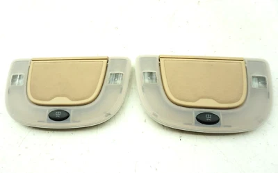 MERCEDES S500 W220 2000-2006 LUZ DOMO SUPERIOR TRASERA CON ESPEJO BEIGE CONJUNTO OEM Foto 1 de 4