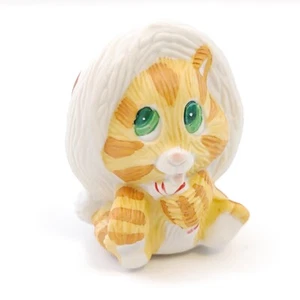Vintage American Greetings KITTY KRINGLE Cat Ornament 1991 Ceramic Please READ - Picture 1 of 8