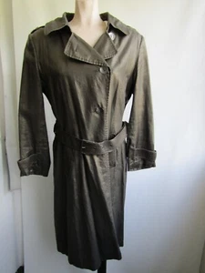 Yell Damen Trenchcoat, Grün, Leinenmix, Top, Gr. 40 - Bild 1 von 9