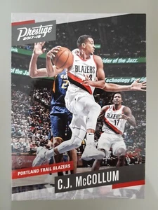 2017-18 Panini Prestige C.J. McCollum #137 Portland Trail Blazers NBA Basketball - Bild 1 von 2