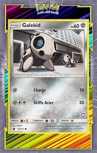Galékid - SL00:Kit Sablaireau&Feunard - 18/30 - Carte Pokemon Neuve Française - Picture 1 of 1