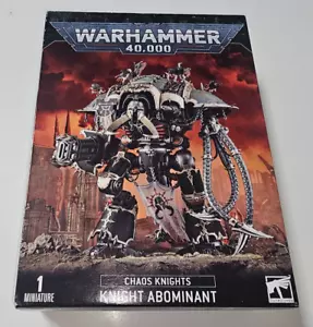 Warhammer 40K: Chaos Knights - Knight Abominant GAW43-63 Brand New - Picture 1 of 1