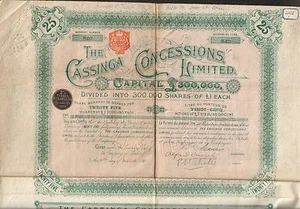 THE CASSINGA CONCESSIONS (SÜDAFRIKA) (J) - Bild 1 von 1