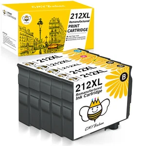 Lotto cartucce inchiostro 212XL ricambio per stampante Epson Workforce XP-4100 XP-4105 - Foto 1 di 12