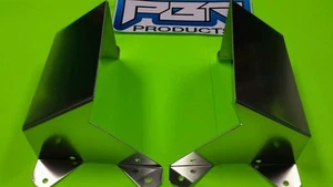 HONDA TRX 250 R SMOOTH ALUMINUM RADIATOR AIR SCOOPS,SHROUDS 1986 - 1989 - Picture 1 of 9