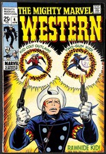 Mighty Marvel Western Featuring The Rawhide Kid, Kid Colt, Two-Gun Kid #4 FN+