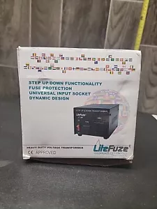 Lite Fuze VT-300 VT300 Step Up and Down Transformer Heavy Duty Max 300 Watt - Picture 1 of 6