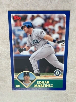 2003 Topps #159 Edgar Martinez MLB Seattle Mariners - Image 1 of 2