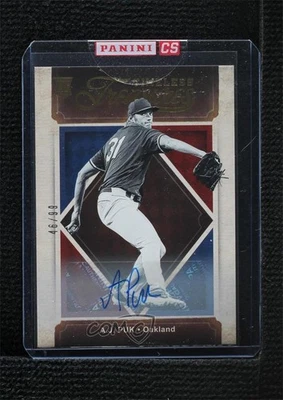 2020 Panini Chronicles Timeless Treasures Signatures /99 AJ Puk Rookie Auto RC - Image 1 of 2