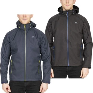 Trespass Mens Maverick Hooded Softshell Jacket - Picture 1 of 6