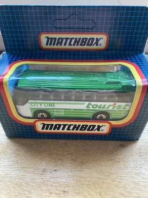 Matchbox Superfast MB67 IKARUS COACH with " GREEN TOP CITY LINE TOURIST" LIVERY  - Image 1 of 4