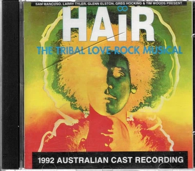 Hair, The Tribal Love Rock Musical, 1992 Australian Cast Recording - Music CD - Image 1 of 2