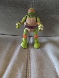 TMNT Teenage Mutant Ninja Turtles Michelangelo Figure 2014 Transforming Viacom - Picture 1 of 2