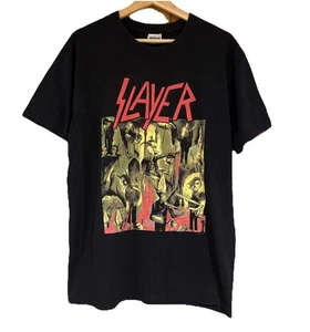 Slayer Reign in Blood Vintage 2003 Band T-shirt Size Medium, Gildan Tag - Picture 1 of 8