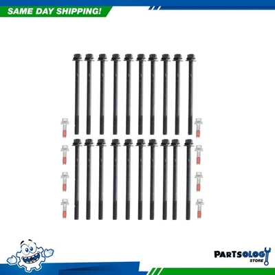 DNJ HBK1100 头螺栓套件 适用于 99-13 克莱斯勒道奇 1500 Aspen 4.7L V8 SOHC 16v — 第 1/3 张图片