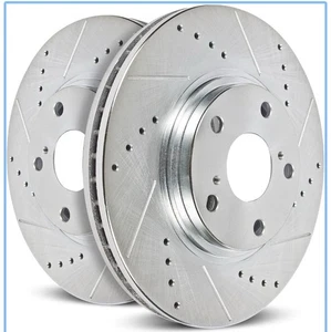 Tope de potencia para 20-22 Ram 1500 trasero derecho evolución rotor perforado y ranurado - Imagen 1 de 1