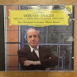 Debussy: Images by Boulez / Cleveland Orchestra (CD, 1993) Nice! #0924KO - Picture 1 of 3