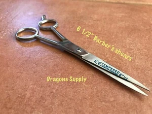 "Nuevas tijeras de corte de pelo de 6,5" acero inoxidable/cizalla de barbero (templado hielo) - Imagen 1 de 3